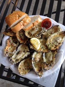 Charbroiled oysters, New Orleans